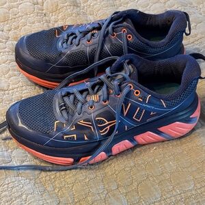 Purple / Blue Orange Athletic Shoes